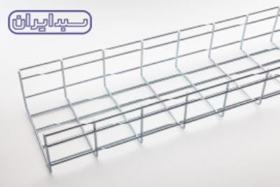 سبد کابل رنگ شده با رنگ کوره ای الکترواستاتیک